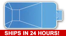 EnduraPool Rectangle Radius InGround Swimming Pool Kit