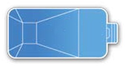 EnduraPool Rectangle Radius InGround Swimming Pool Kit