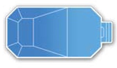 EnduraPool Grecian InGround Swimming Pool Kit