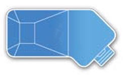 EnduraPool Lazy-L InGround Swimming Pool Kit