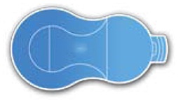 EnduraPool Figure 8 InGround Swimming Pool Kit