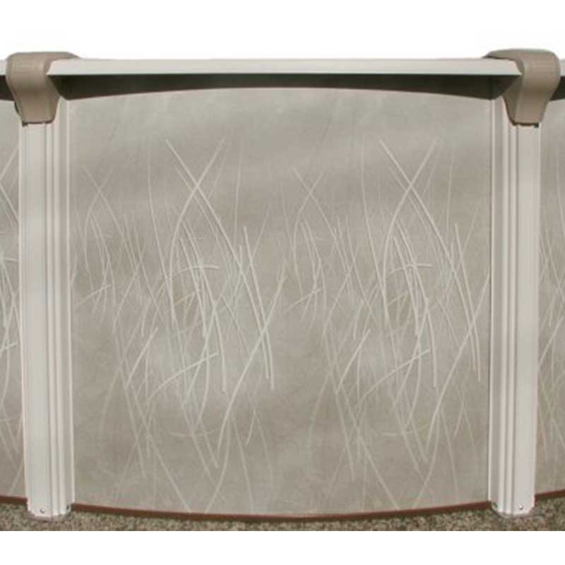 The Fijian pool's beautiful wall design looks natural yet contemporary.