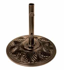 50 lb. Art Deco Umbrella Base