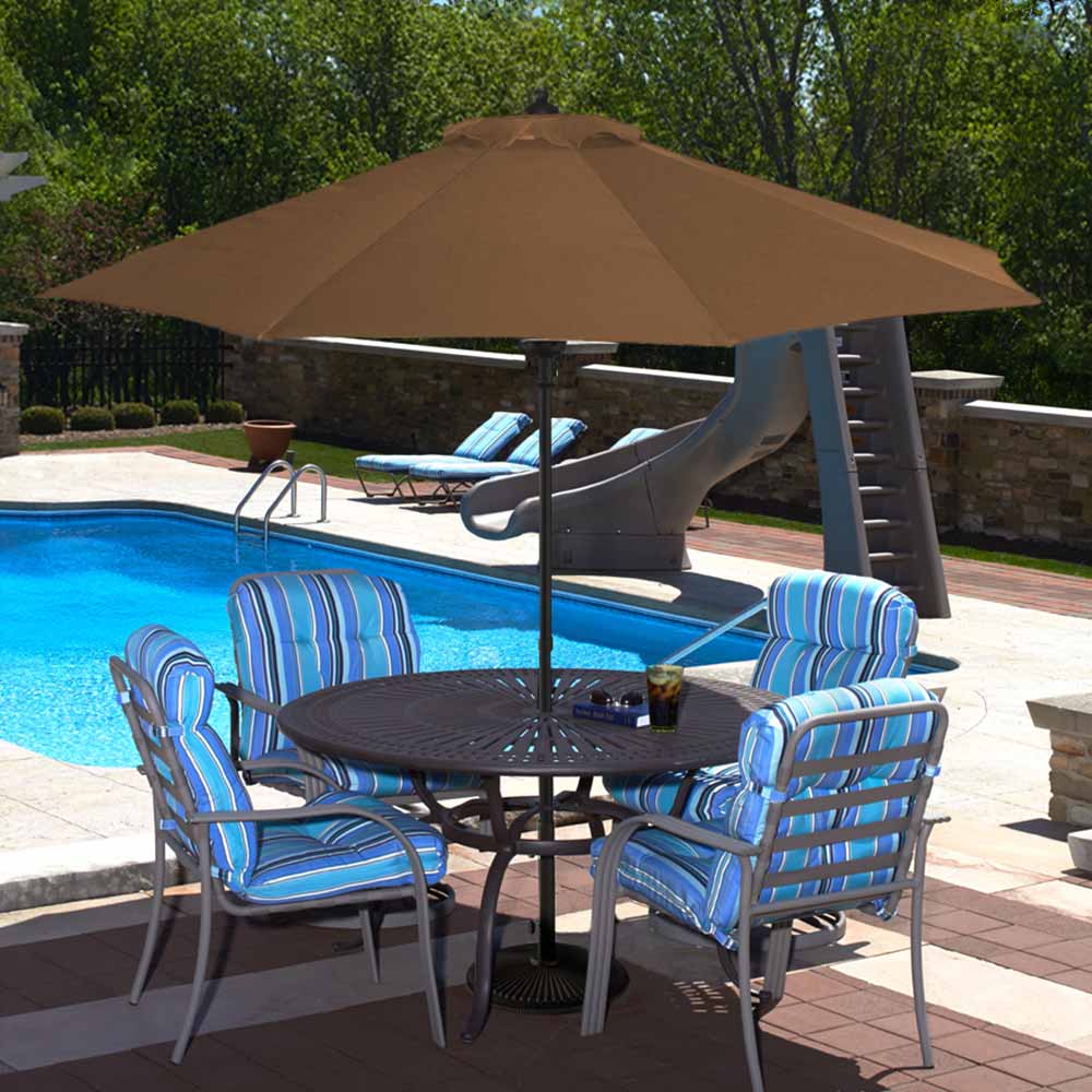 Cabo Auto-Open Umbrella - Stone