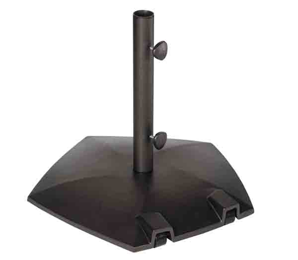 80 lb. Pentagon Umbrella Base with Wheels