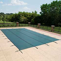 18 Year Heavy Duty In Ground Pool Mesh Safety Covers