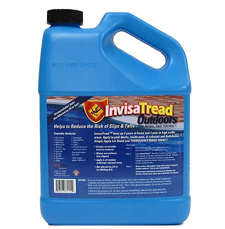 InvisaTread Anti-Slip Solution 1-gal - Currently Unavailable