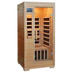 Genesis Series 1 Person Carbon Sauna
