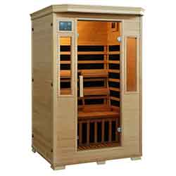 Genesis Series 2 Person Carbon Sauna