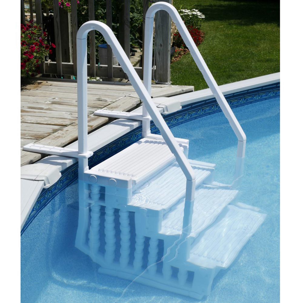 Unique Blue Wave Easy Pool Step For Above Ground Swimming Pools News Update