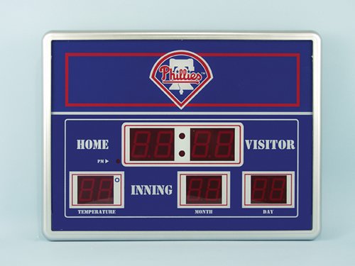 Major League Baseball Official Team Logo Scoreboard Wall ...