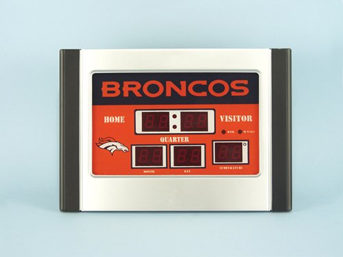 National Football League Team Logo Scoreboard Alarm Clocks Nfl Team Logo Scoreboard Desk Alarm Clock