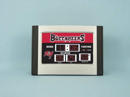 National Football League Team Logo Scoreboard Alarm Clocks