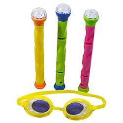 3D Action LED Dive Sticks