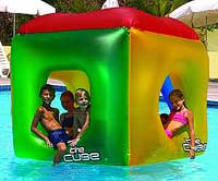 The Cube Inflatable Swimming Pool Float