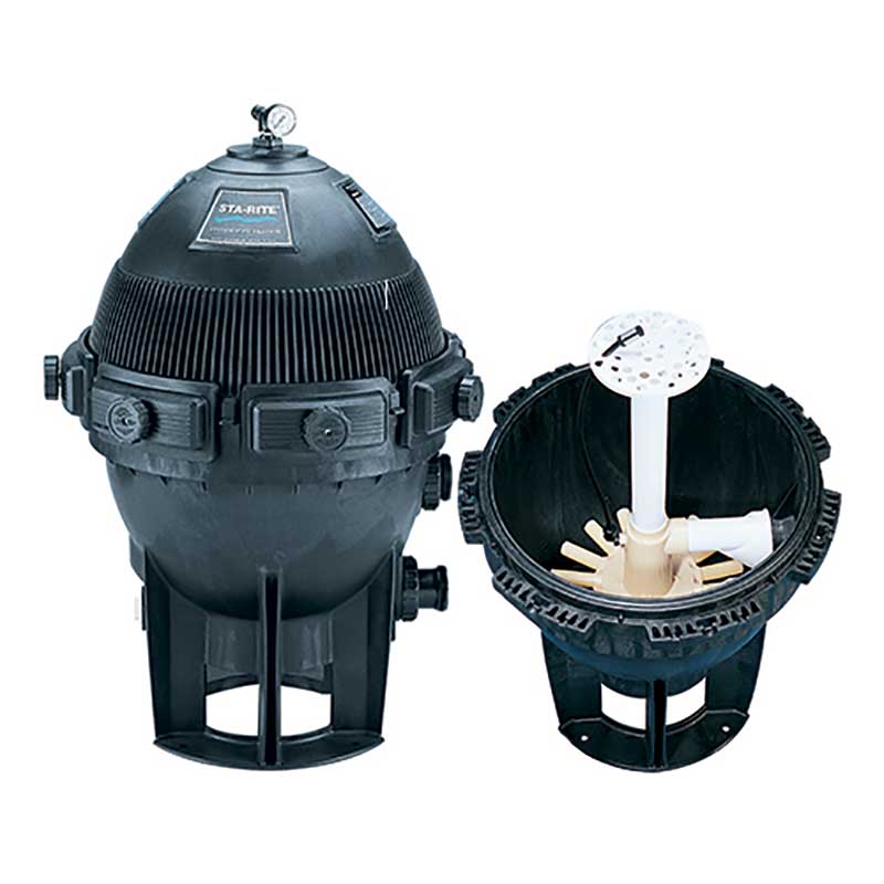 Sta-Rite 2.4 sq. ft. System 3 Sand  Filter.  Requires 200# of Sand
