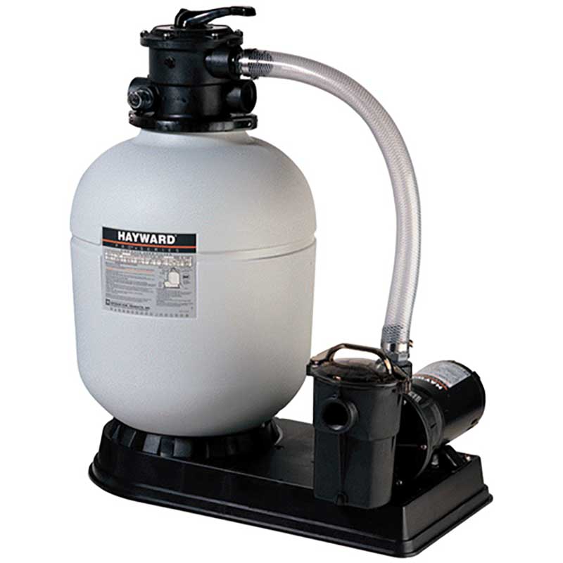 Hayward Polymeric Sand Filter with Power Flo Pump