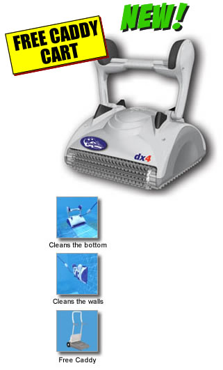 Dolphin DX4 Robotic Cleaner/Caddy - Currently Unavailable