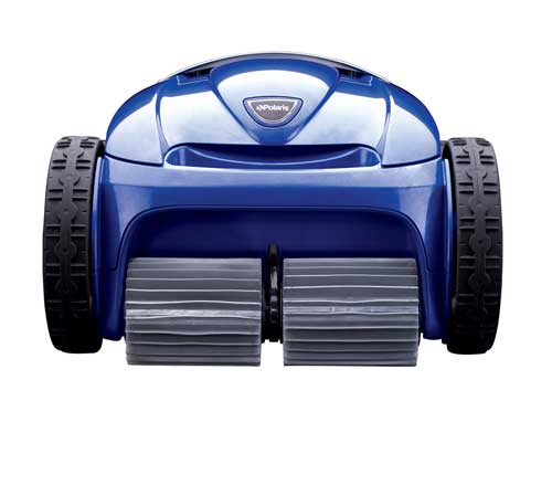Solid non-pleated blades provide aggressive cleaning.