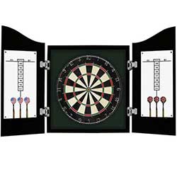 Centerpoint Solid Wood Dart Cabinet Set