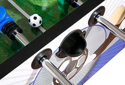 Includes ball cup and chrome plated rods.