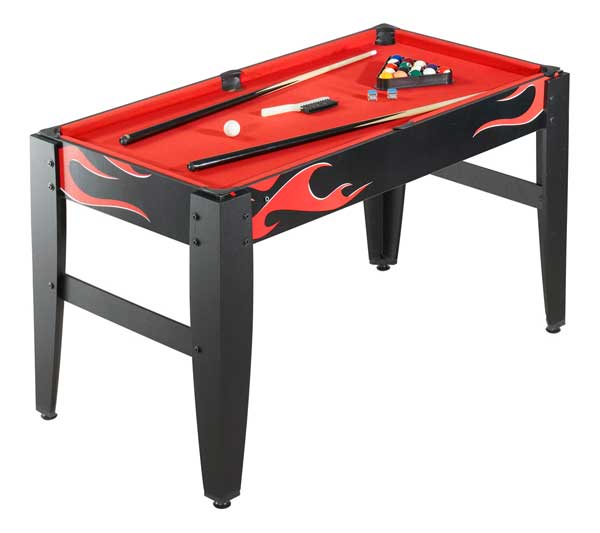 Converts to billiards.