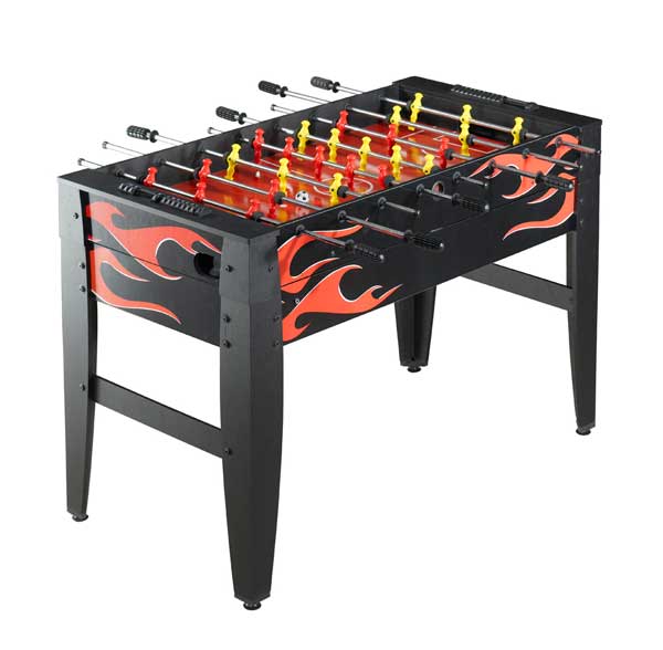 Converts to foosball.