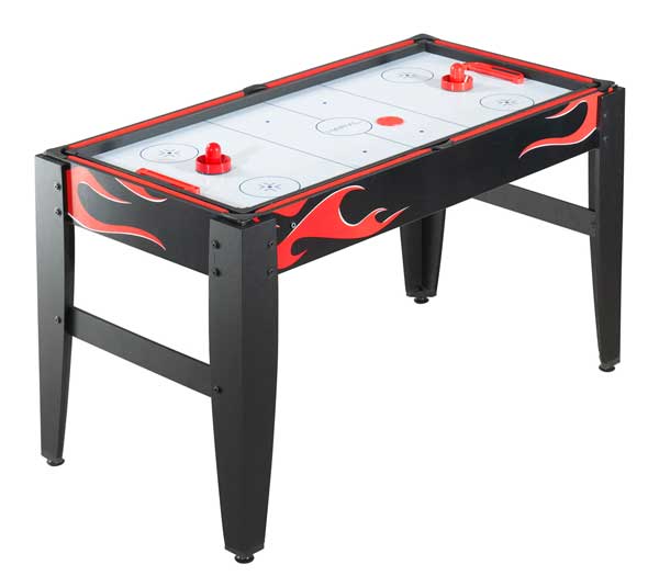 Converts to glide hockey.