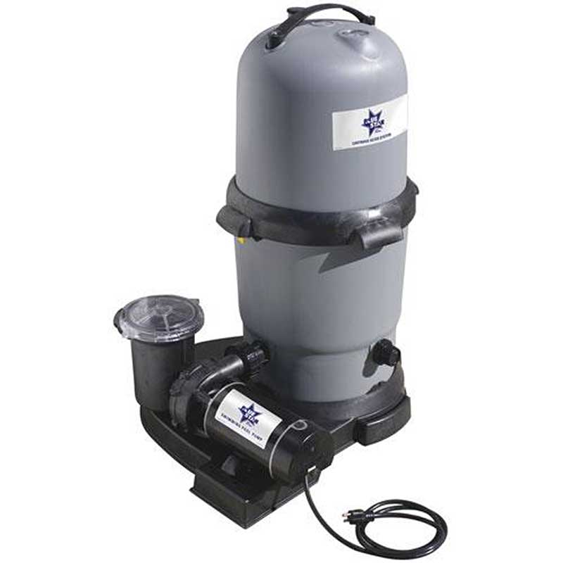 Blue Star 150 sq.ft. 1.5 HP 2 speed Cartidge Filter