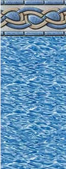 Marigo Bay 25ga. 52 Beaded Pool Liner