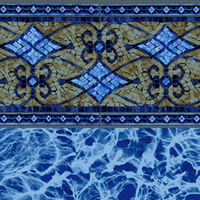 Sienna Mosaic InGround Pool Liner