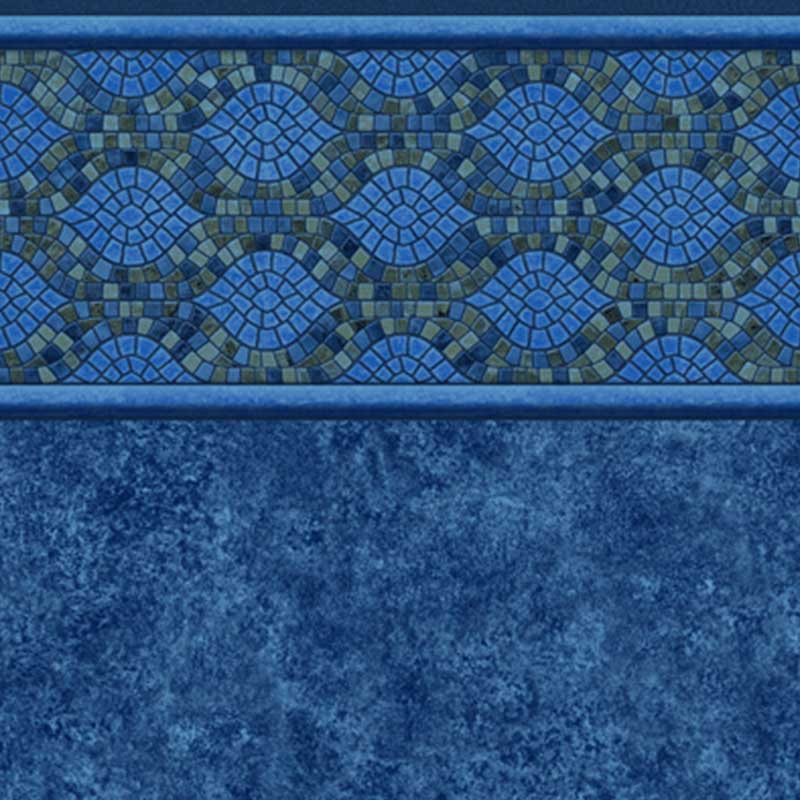 Leaf Mosaic InGround Pool Liner