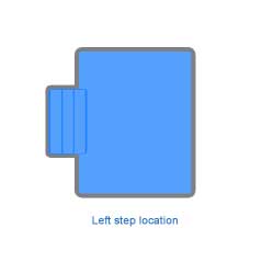 Left Side Step Location