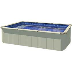 EZ Panel Grand 52 in. Aluminum Above Ground Pool