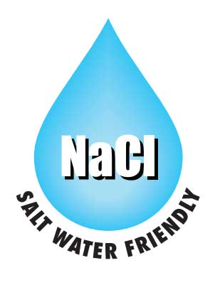 Salt water friendly logo