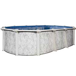 St. Isle EZ 54 in. Resin Above Ground Pool