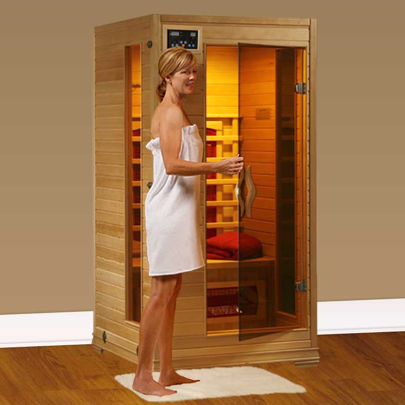 Buena Vista Ultra 1 Person Ceramic Infrared Sauna