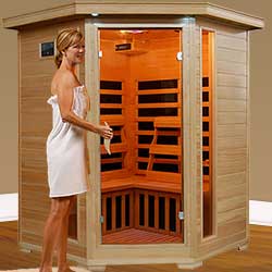 Santa Fe Ultra 3 Person Carbon Infrared Home Sauna