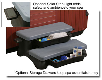 Customizable Spa Step