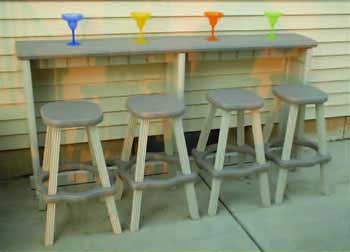 Spa Bar and Stools